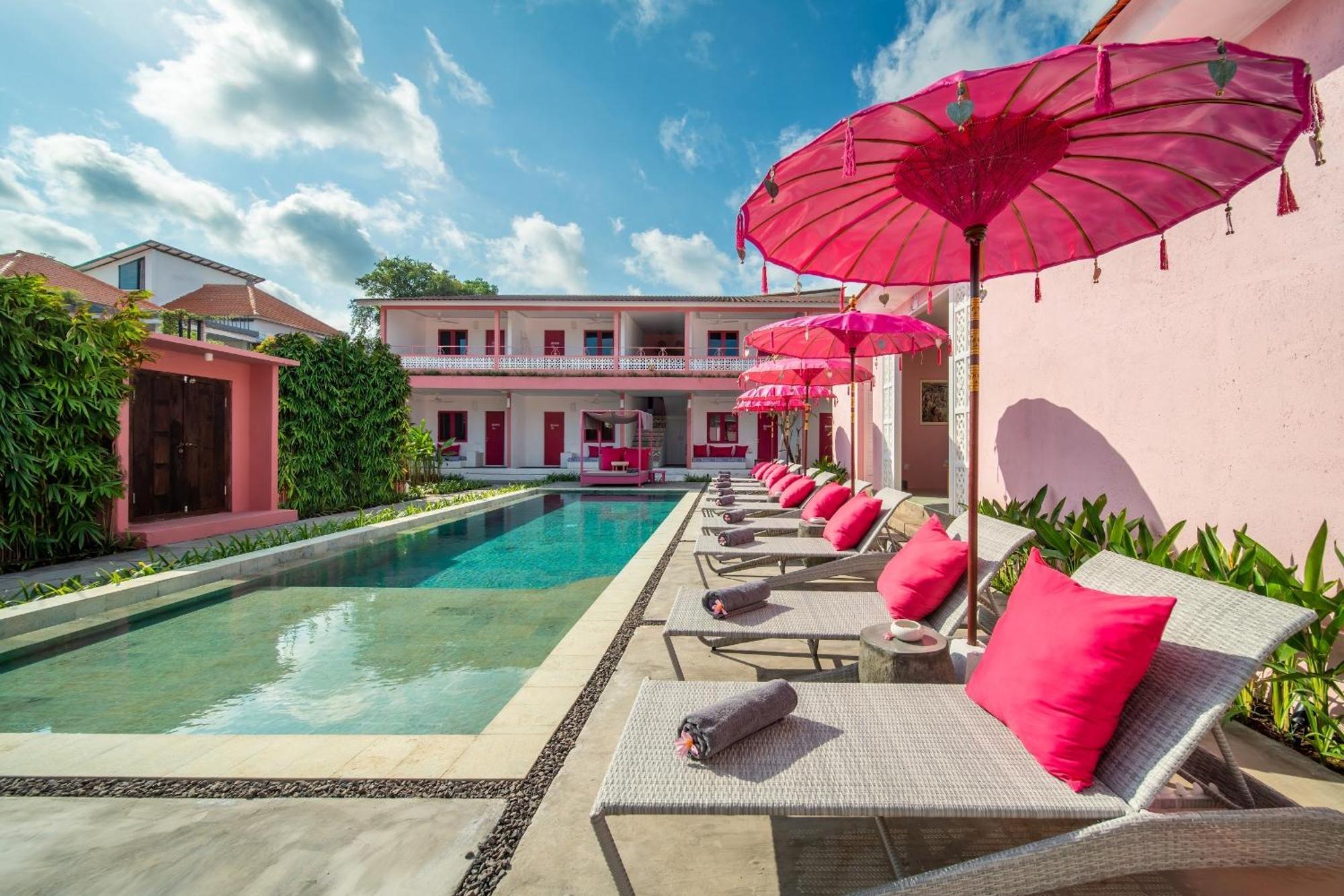 Bed and Breakfast Pinkprivate Balangan - For Cool Adults Only Джимбаран Экстерьер фото