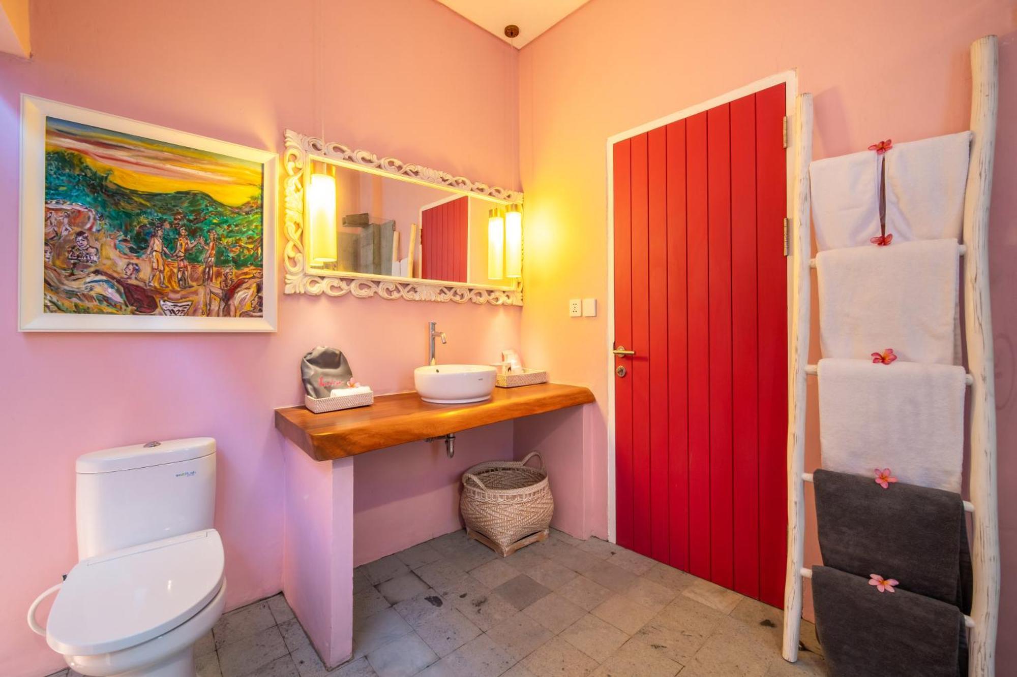 Bed and Breakfast Pinkprivate Balangan - For Cool Adults Only Джимбаран Экстерьер фото