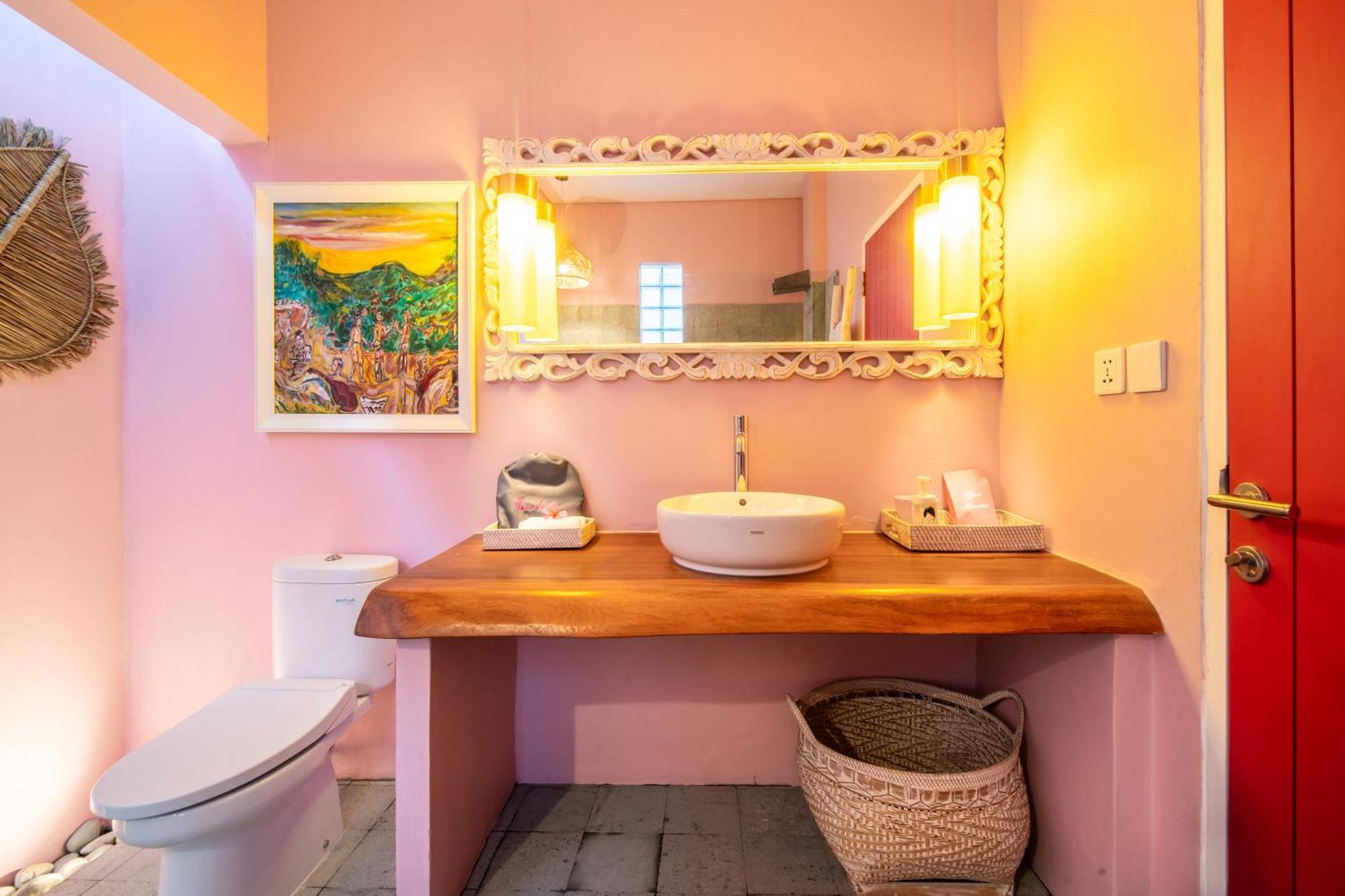 Bed and Breakfast Pinkprivate Balangan - For Cool Adults Only Джимбаран Экстерьер фото