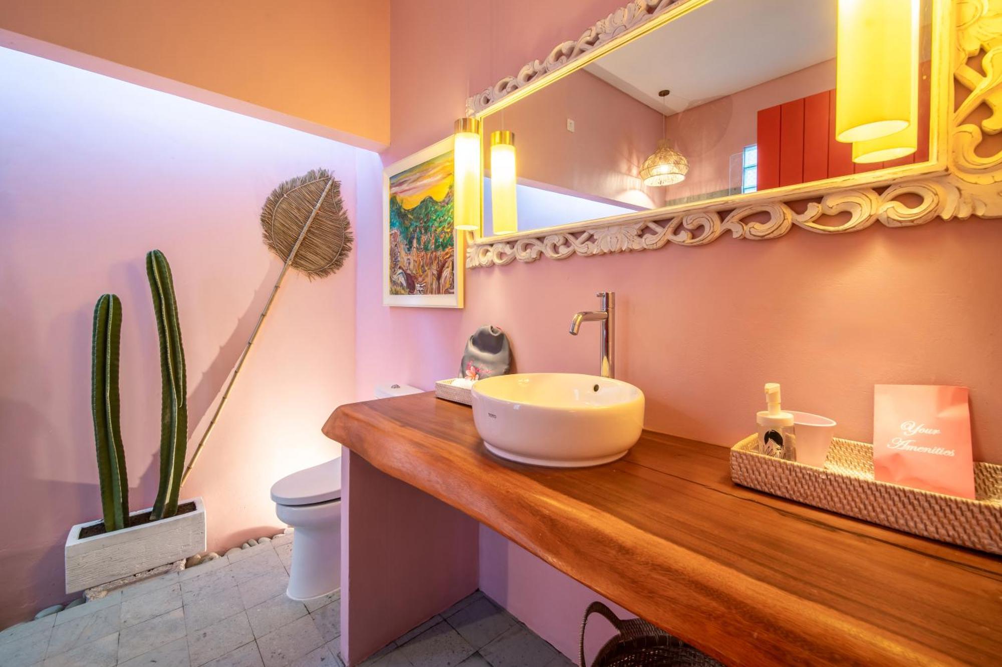 Bed and Breakfast Pinkprivate Balangan - For Cool Adults Only Джимбаран Экстерьер фото