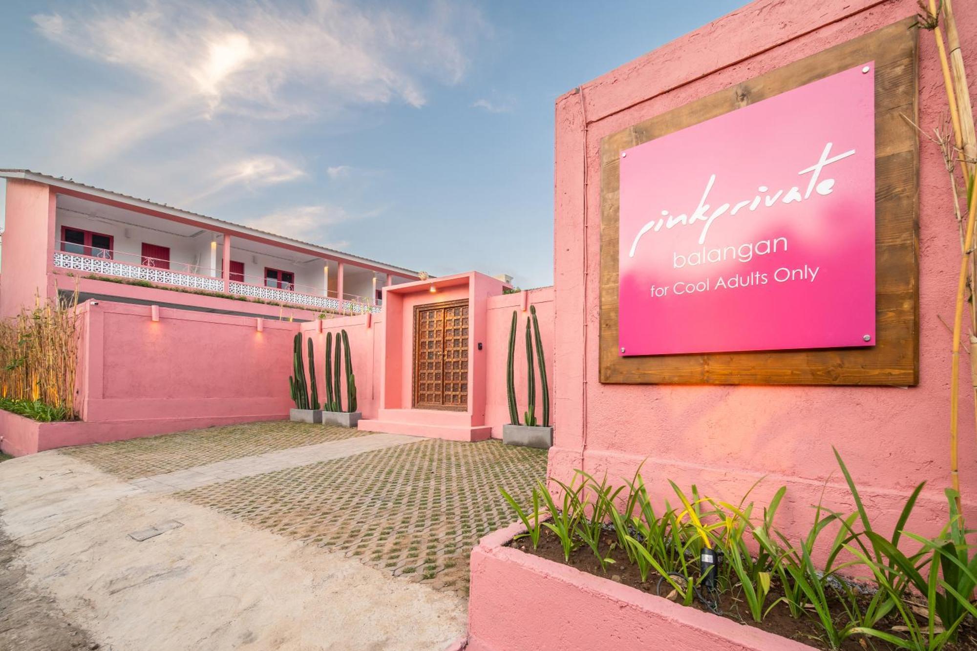Bed and Breakfast Pinkprivate Balangan - For Cool Adults Only Джимбаран Экстерьер фото