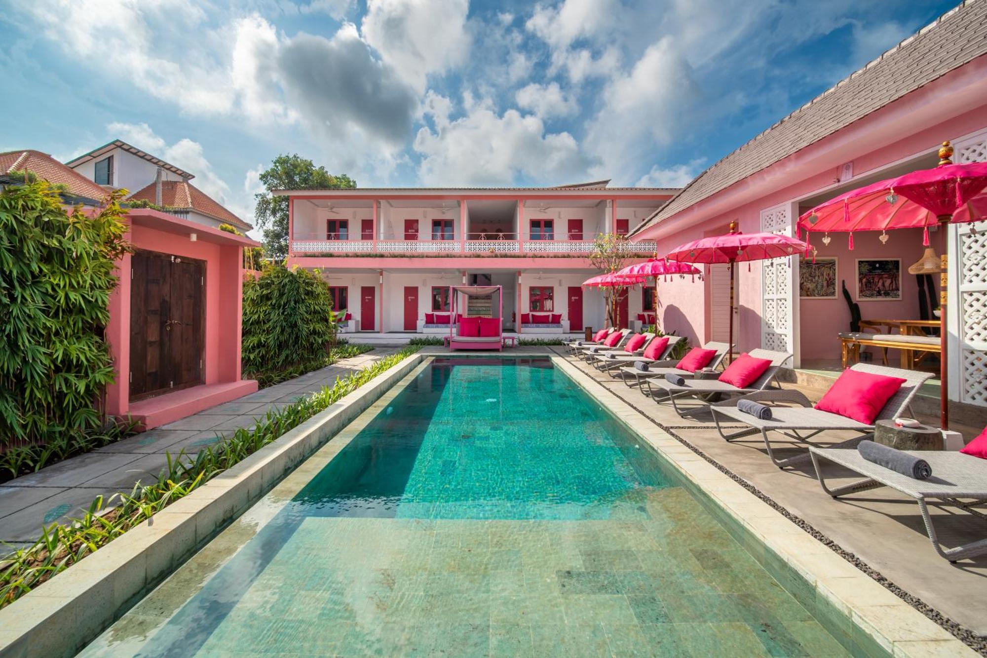 Bed and Breakfast Pinkprivate Balangan - For Cool Adults Only Джимбаран Экстерьер фото