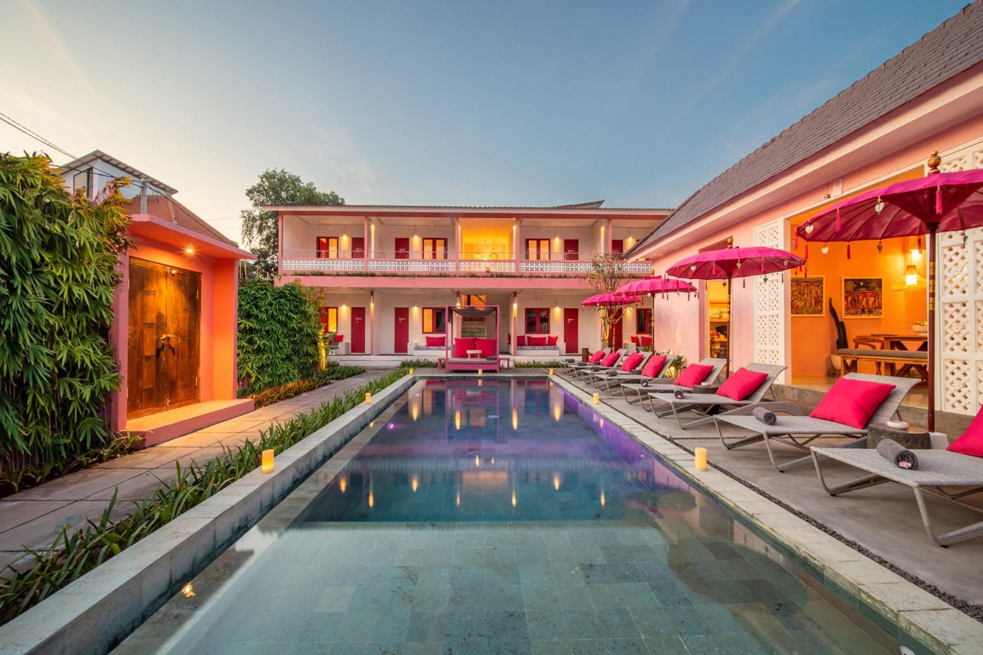 Bed and Breakfast Pinkprivate Balangan - For Cool Adults Only Джимбаран Экстерьер фото