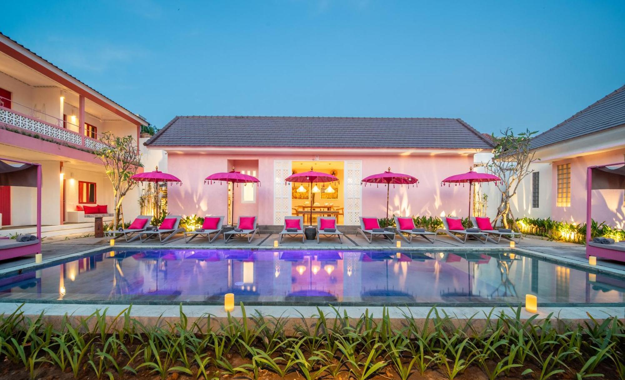 Bed and Breakfast Pinkprivate Balangan - For Cool Adults Only Джимбаран Экстерьер фото