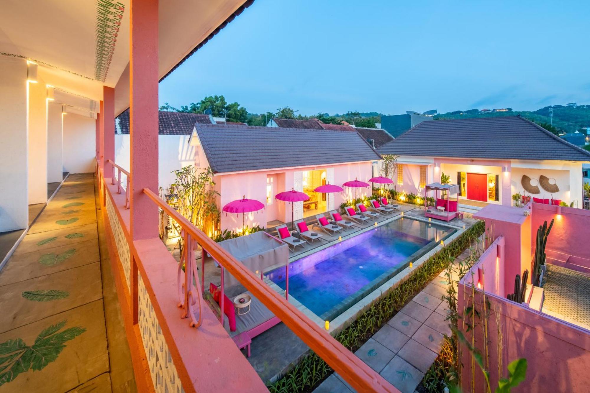 Bed and Breakfast Pinkprivate Balangan - For Cool Adults Only Джимбаран Экстерьер фото